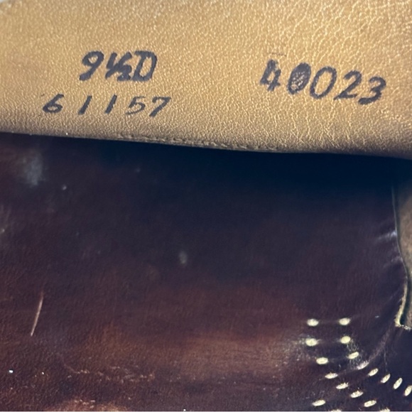 Allen Edmonds Shoes Men Size 9.5D Brown Boulder Venetian Driving Loafer - Picture 10 of 11